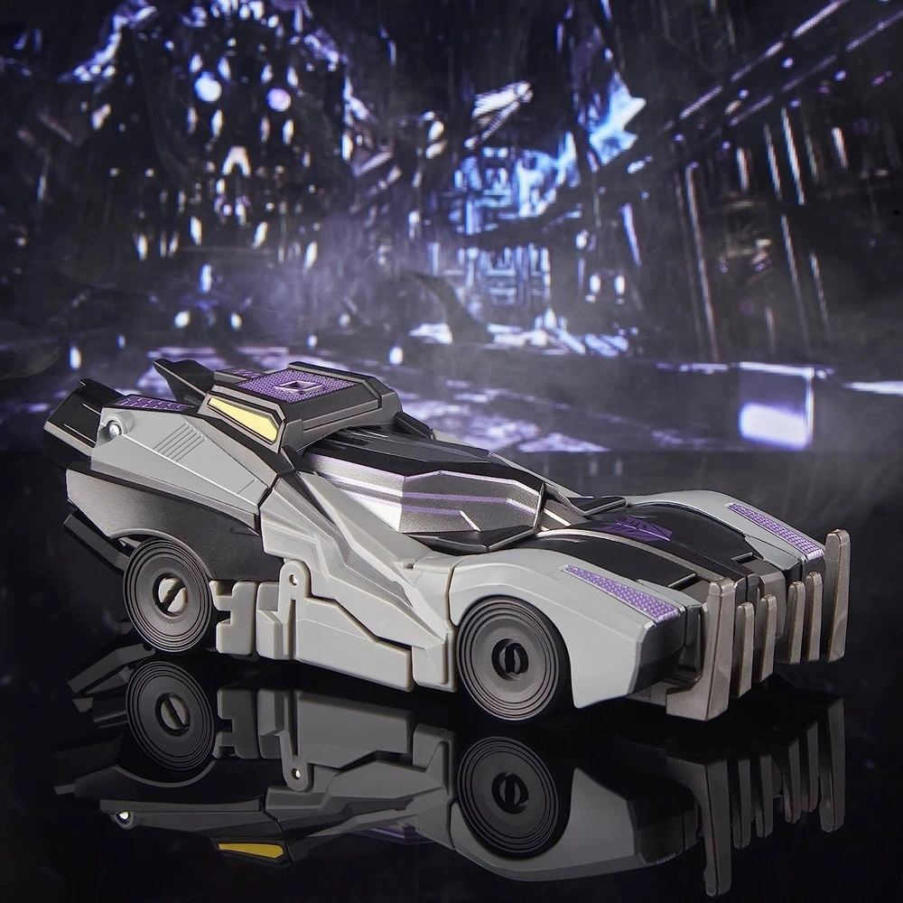 Transformers Toys Studio Series Deluxe Class 02 Gamer Edition Barricade Toy 4.5 Pulgadas