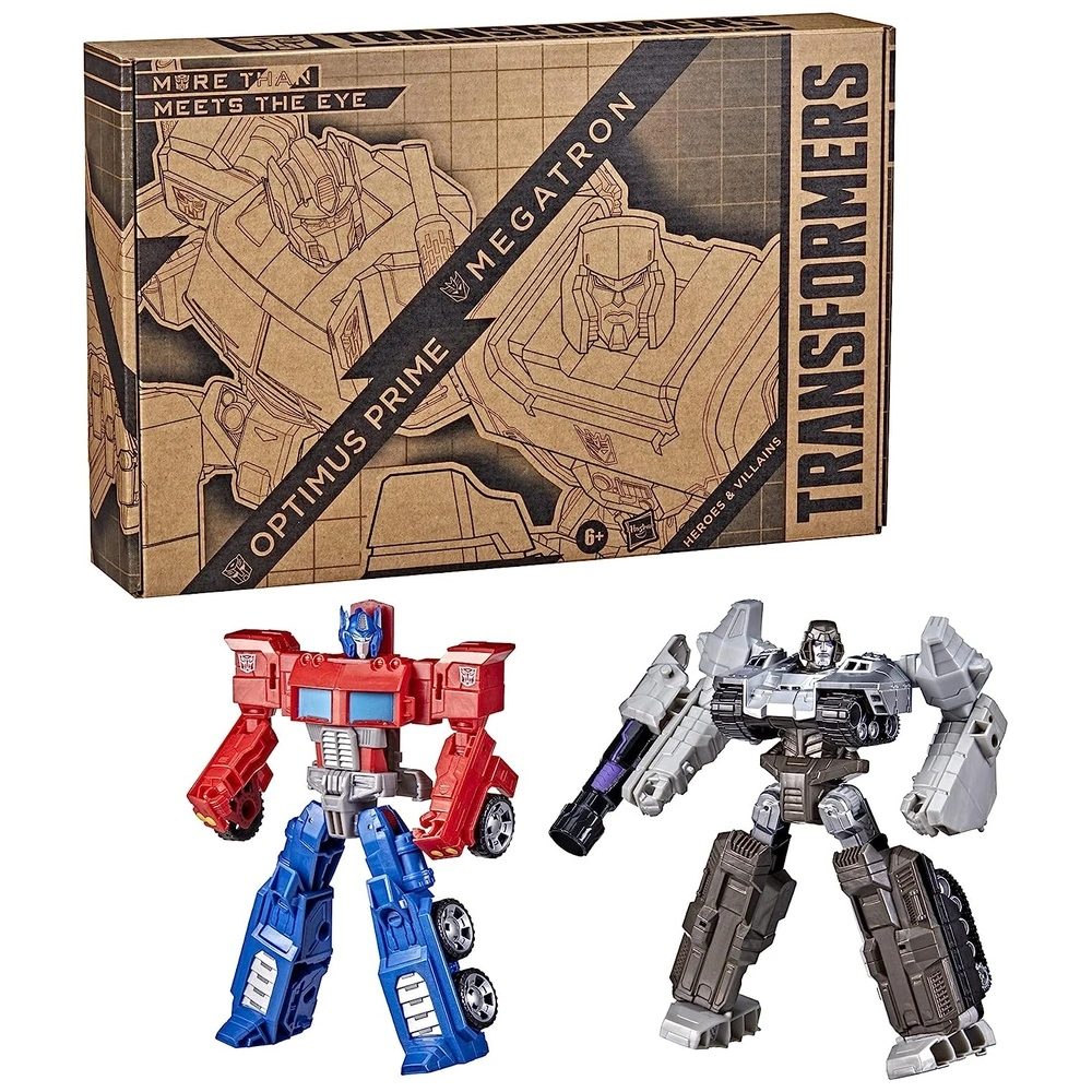 810AZYbsb8L._AC_SL1500_.webp Transformers Toys Heroes And Villains Optimus Prime Y Megatron 7 Pulgadas
