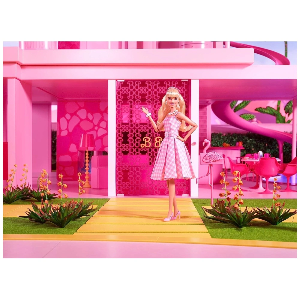 MUÑECA BARBIE THE MOVIE MARGOT ROBBIE VESTIDO GUINGA