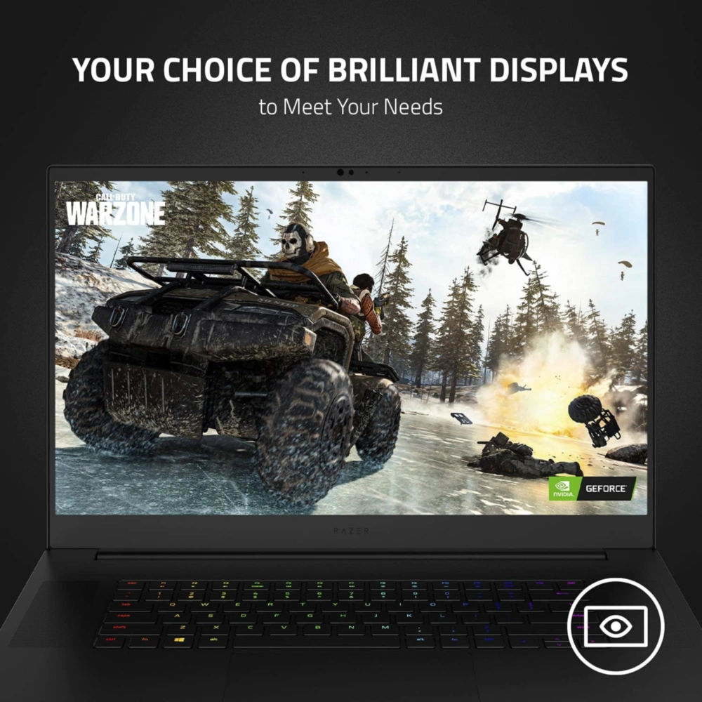 Razer Blade 17 2021 Core i7 32GB Ram 1TB SSD Nvidia Geforce RTX3080 Negro Teclado Inglés