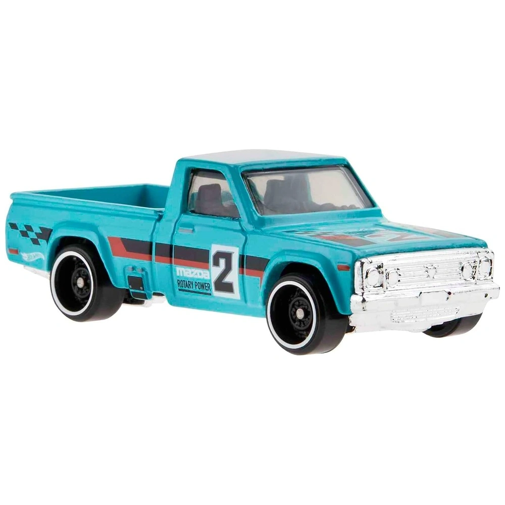 Hot Wheels Pack de 10 Camiones De Juguete Mezcla De Licencia Oficial y Sin Licencia