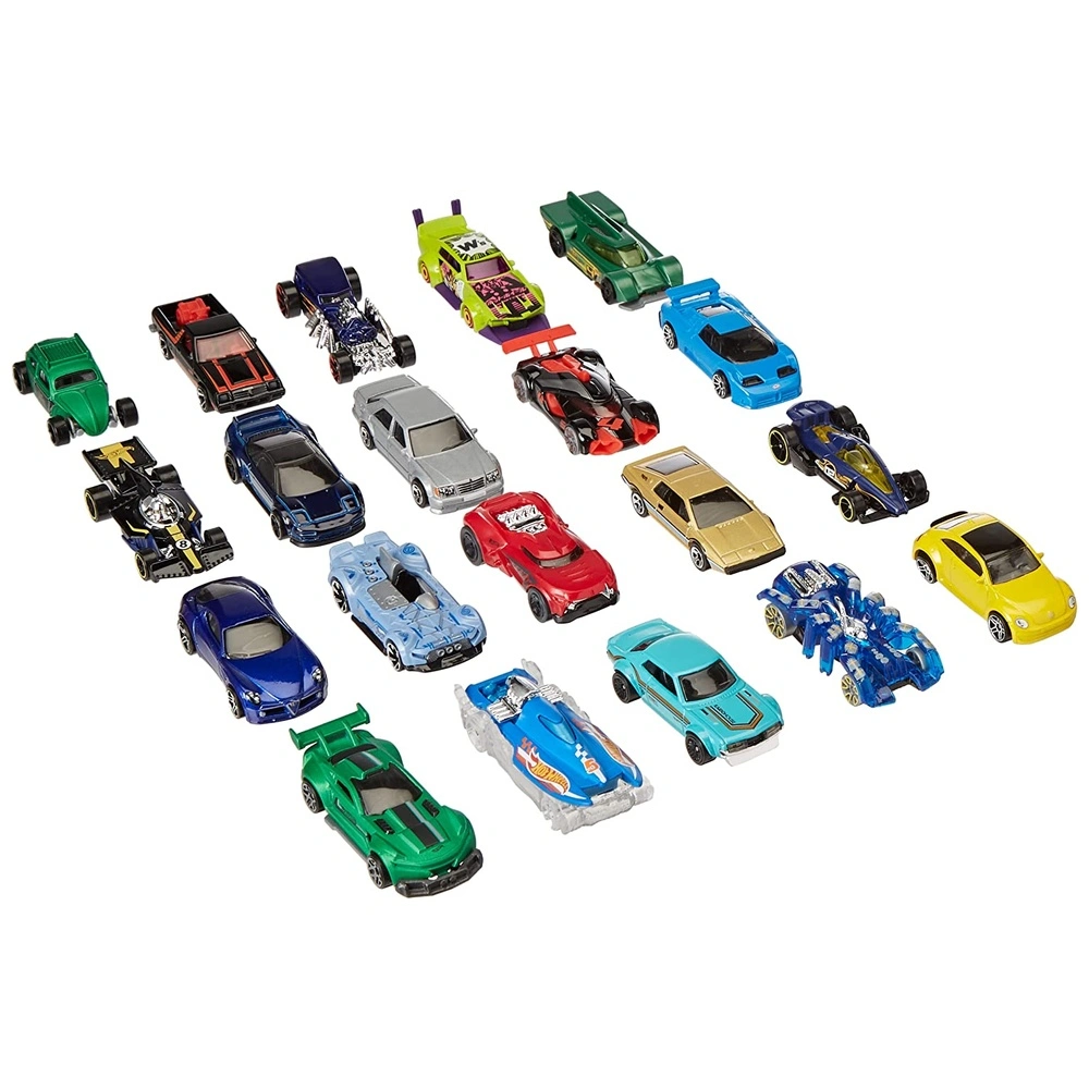 Hot Wheels Pack de 20 Coches Y Camiones De Juguete Coleccionables