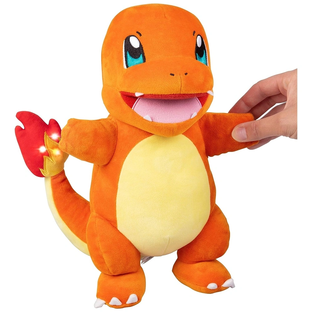 Pokémon Peluche Charmander Interactivo con Luces y sonidos