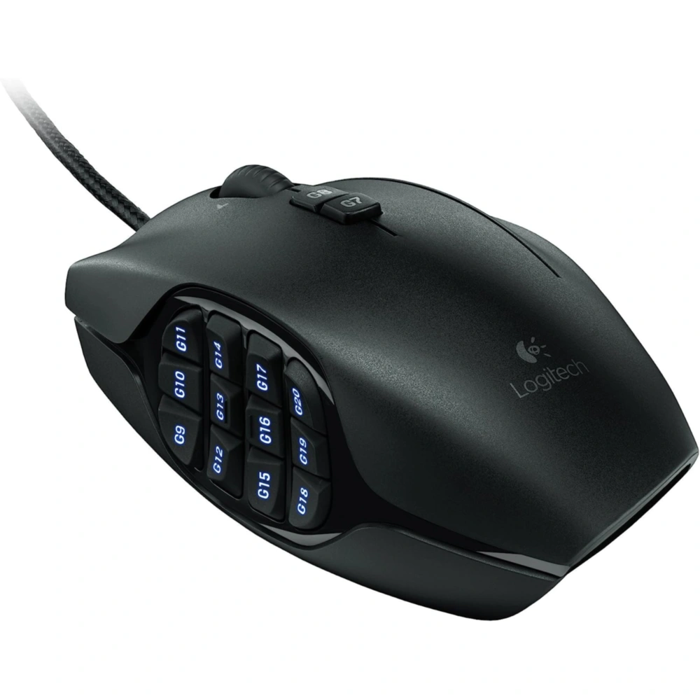 MOUSE GAMING G600 MMO LOGITECH | NEGRO