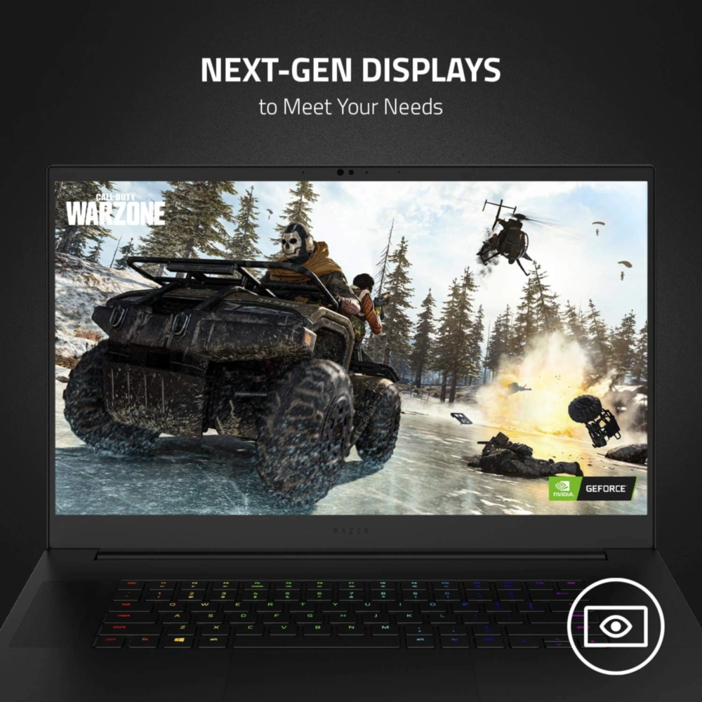 RAZER BLADE PRO 17 2021 CORE I7 16GB RAM 512GB SSD NVIDIA GEFORCE RTX3060 TECLADO INGLÉS RAZER | NEGRO