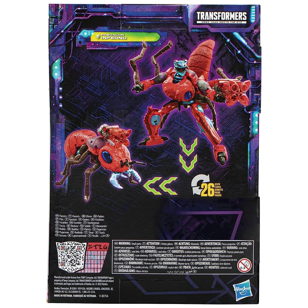 TRANSFORMERS GENERATIONS LEGACY VOYAGER PREDACON INFERNO