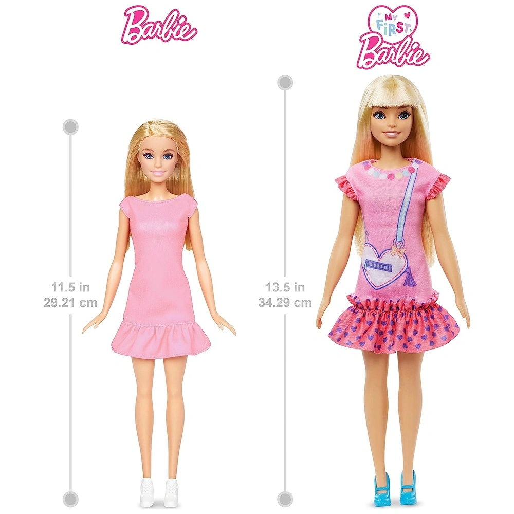 My First Barbie Malibú con gatito de peluche