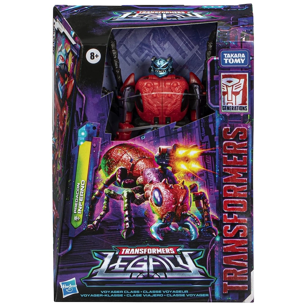 TRANSFORMERS GENERATIONS LEGACY VOYAGER PREDACON INFERNO