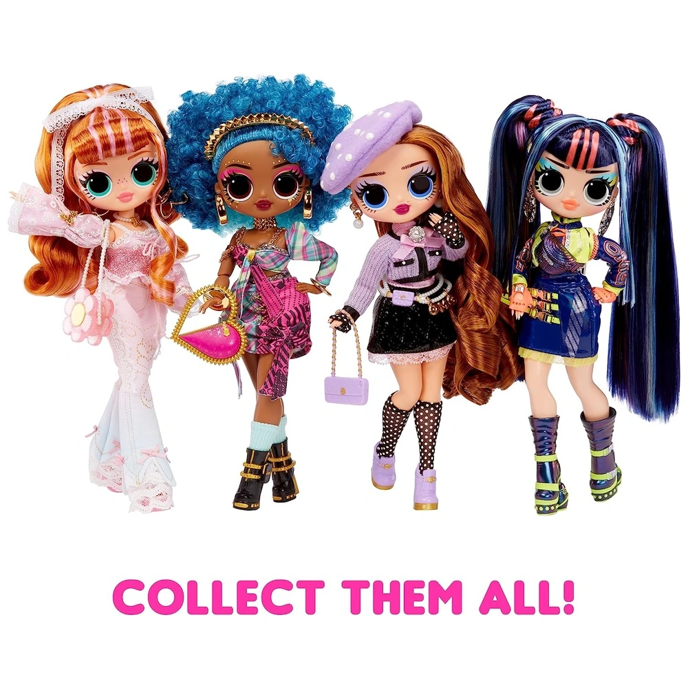 LOL Sorpresa OMG Wildflower Fashion Doll con Múltiples accesorios