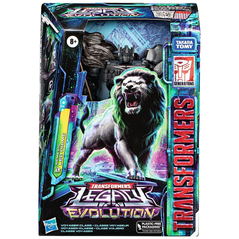 FIGURA TRANSFORMERS LEGACY EVOLUTION VOYAGER NEMESIS LEO PRIME 7"
