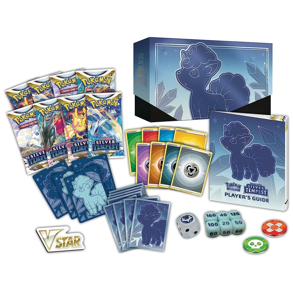 Pokémon TCG: Sword & Shield Silver Tempest Elite - Caja de entrenamiento