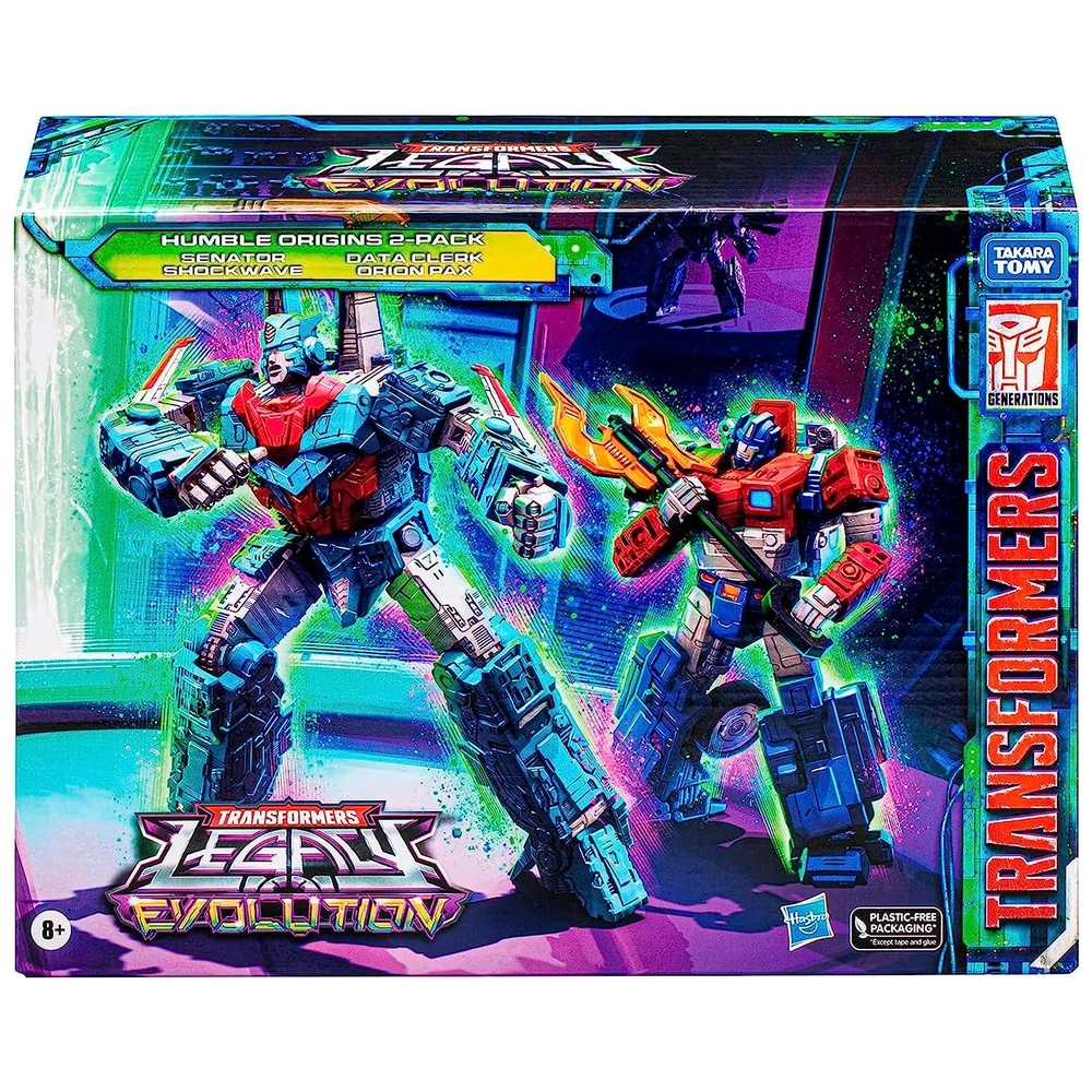 91ZKojzfXYL._AC_SL1500_.webp Transformers Toys Legacy Evolution Voyager Senator Shockwave & Deluxe Data Clerk Orion