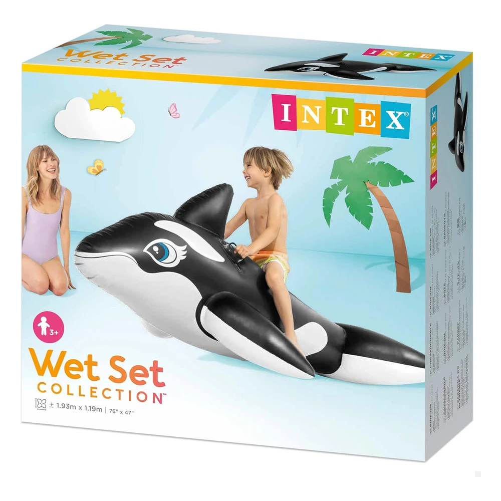 B00004YTPV_3.webp Intex Ballena Inflable Para Piscina, 76 x 47 Pulgadas, Para Mayores de 3 Años