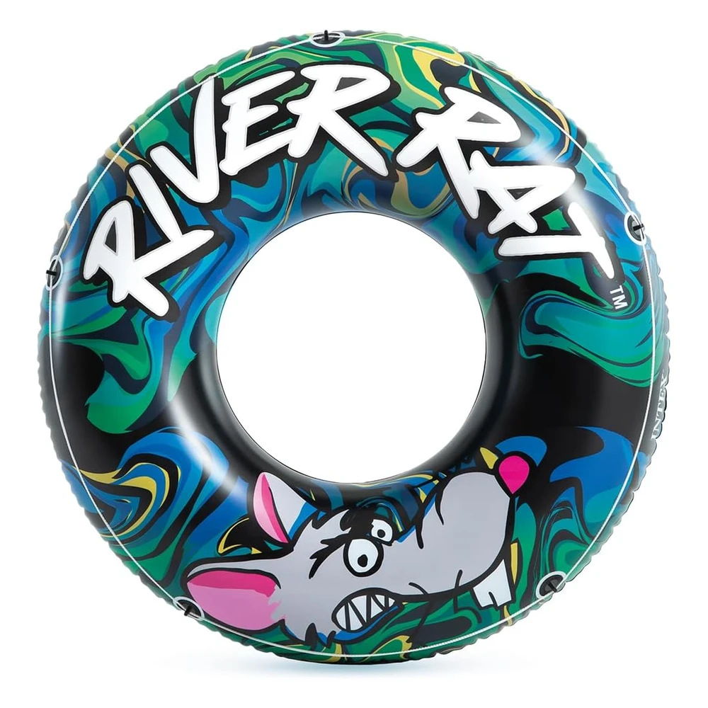 B0000AYGIX.webp Intex River Rat Tubo Para Nadar, Diámetro de 48 Pulgadas, Para Niños a Partir de Los 9 Años de Edad