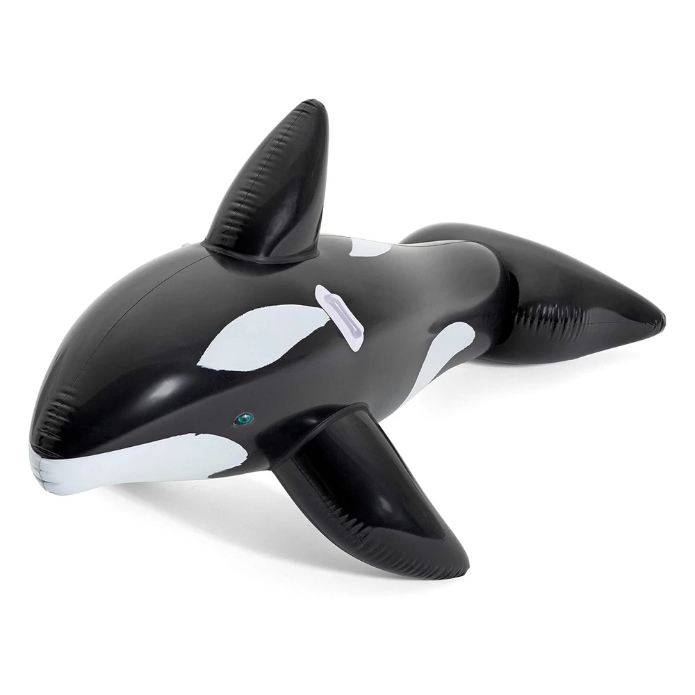 Bestway - Inflable H2ogo! En Forma de Pez Payaso Para Piscina, Killer Whale, Negro