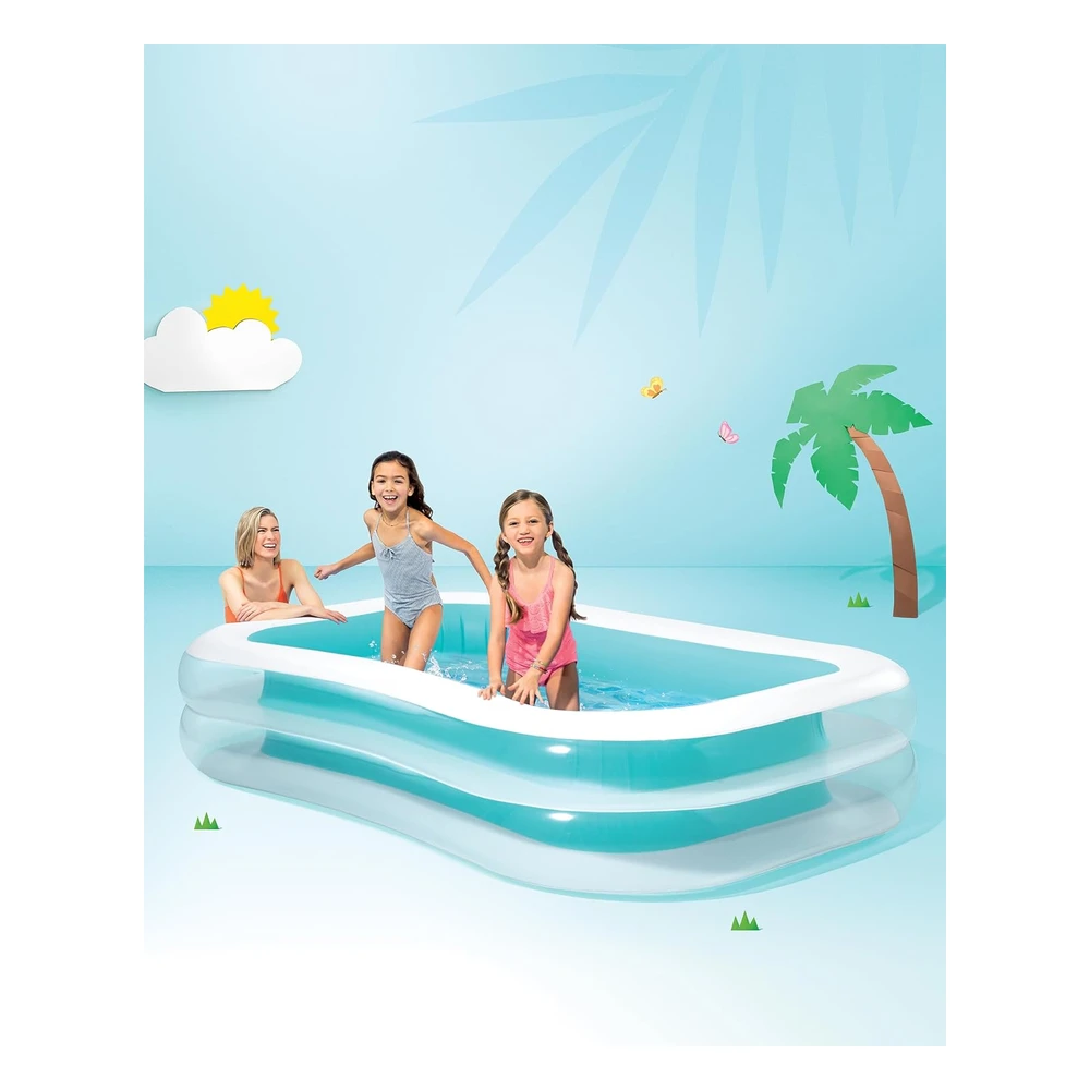 B000L8EEPS_2.webp Piscina Inflable Familiar Intex, 103 x 69 x 22 Pulgadas, Para Mayores de 6 Años