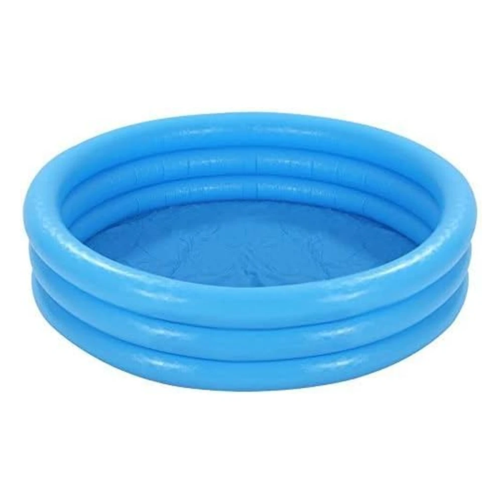 Piscina Inflable Azul Cristal (45 x 10 Pulgadas)