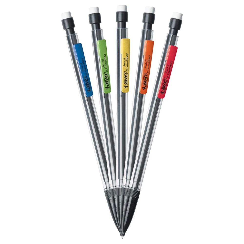 BIC LÁPICES XTRA LIFE, TRAZO MEDIO, NEGRO