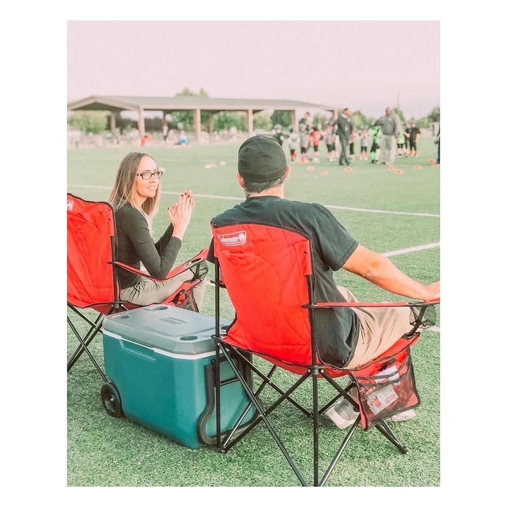 B00339C3P0_3.webp Coleman Silla de Camping Portátil con Enfriador de 4 Latas, Asiento Y Respaldo Totalmente Acolchados con Bolsillo Lateral