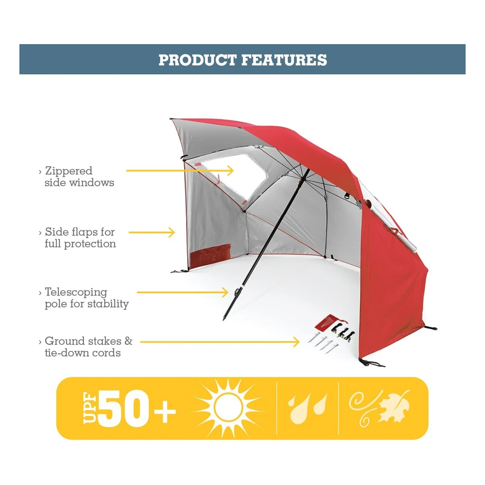 Super-Brella Protección Solar Y Climática Portátil, Talla Única