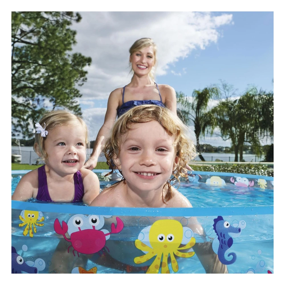 Bestway Fill-N-Fun Bw55028 - Piscina Para Remo (48 x 10 Pulgadas), Color Azul