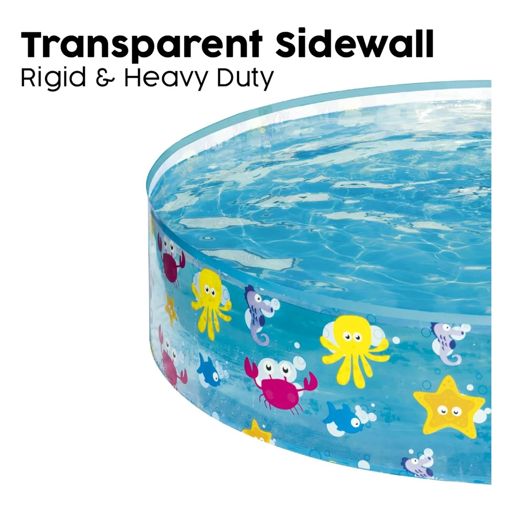 Bestway Fill-N-Fun Bw55028 - Piscina Para Remo (48 x 10 Pulgadas), Color Azul