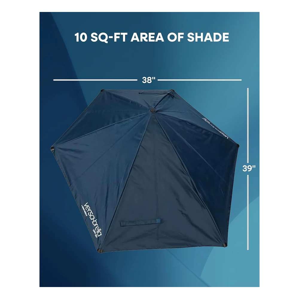 Sport-Brella Versa-Brella - Sombrilla Ajustable Spf 50+ con Abrazadera Universal