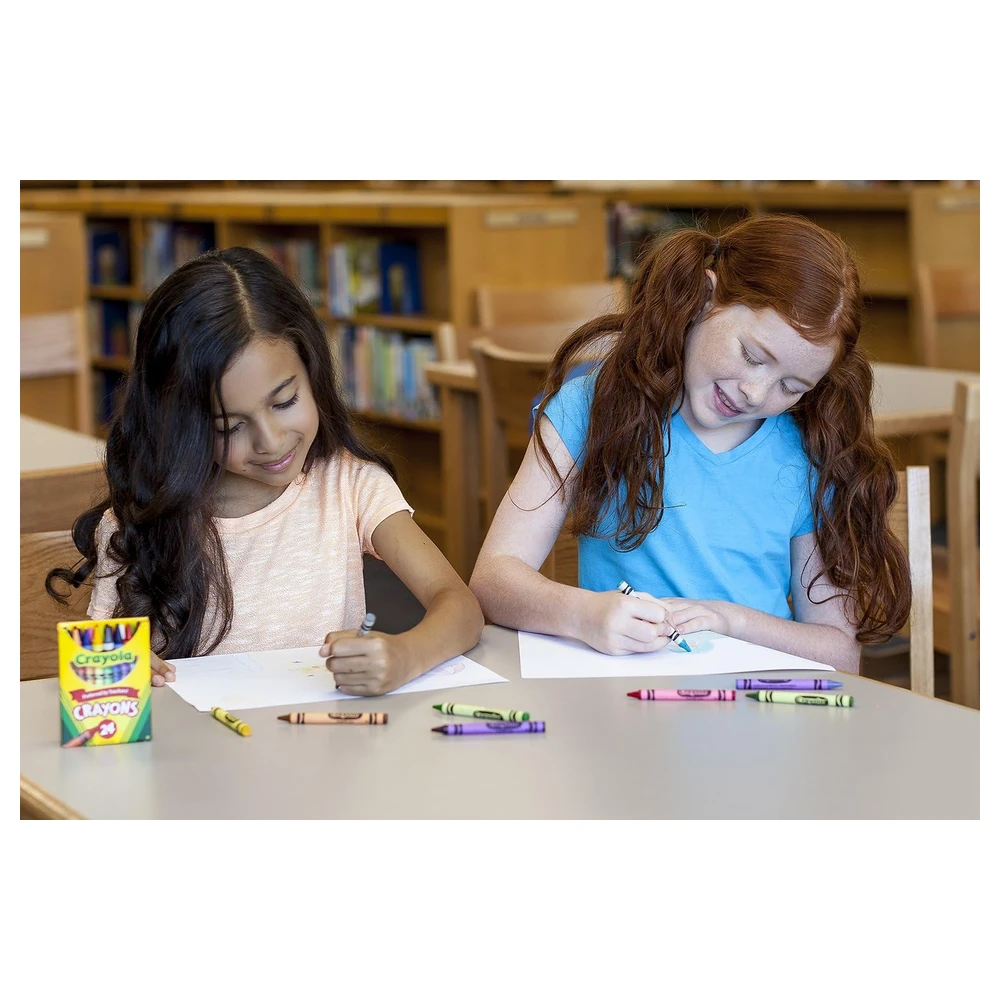 CRAYOLA, CRAYONES, 24 UNIDADES, VARIADOS