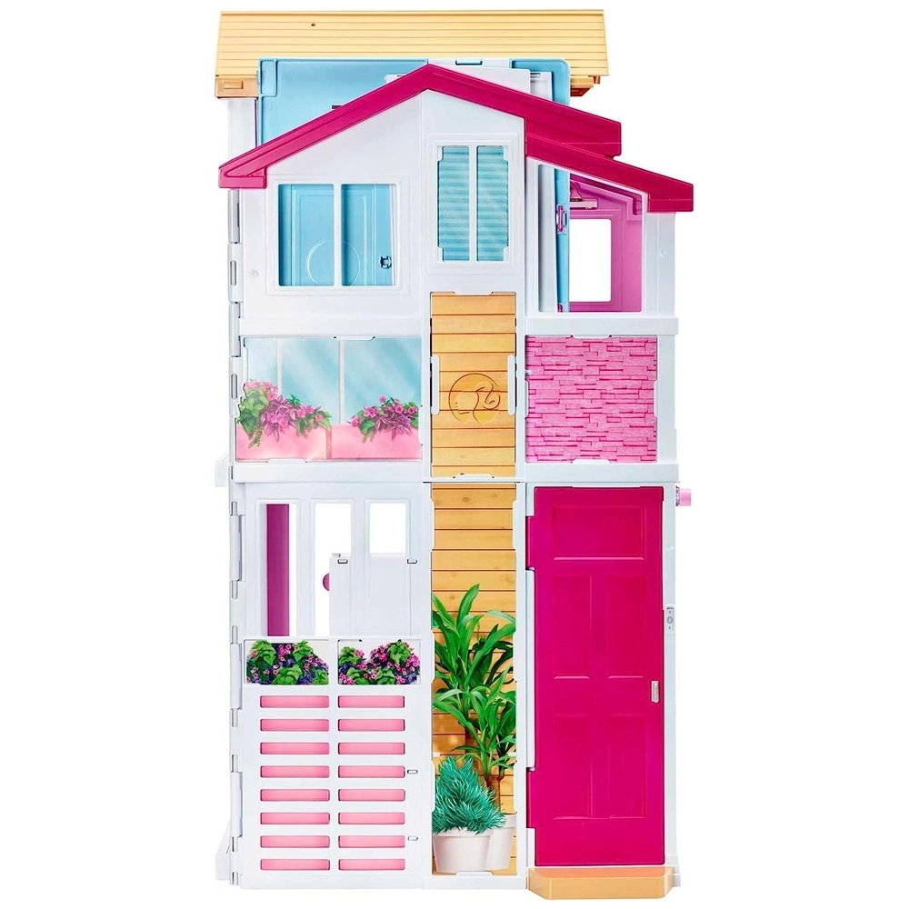 Barbie Pasaporte rosado de 3 cuentos de la casa