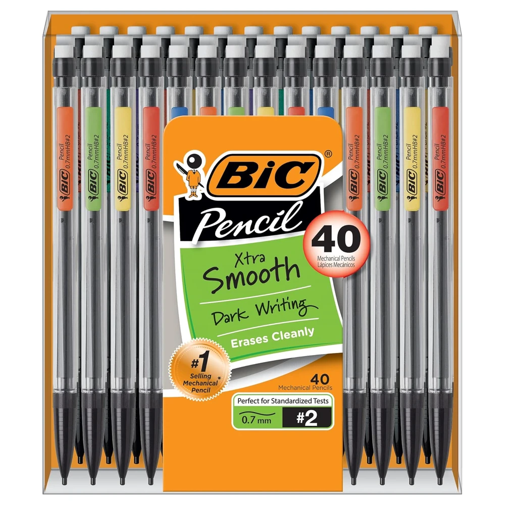 BIC XTRA-LIFE - PORTAMINAS, 0.7 MM, 40 UNIDADES