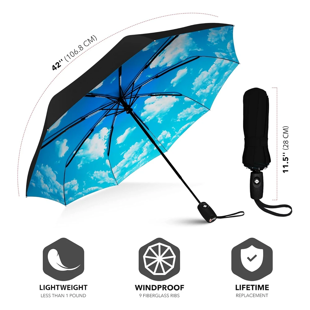 B01L135TKK_4.webp Repel Umbrella La Sombrilla de Viaje Portátil Original: Sombrilla Para La Lluvia a Prueba de Viento,Compacto Fuerte