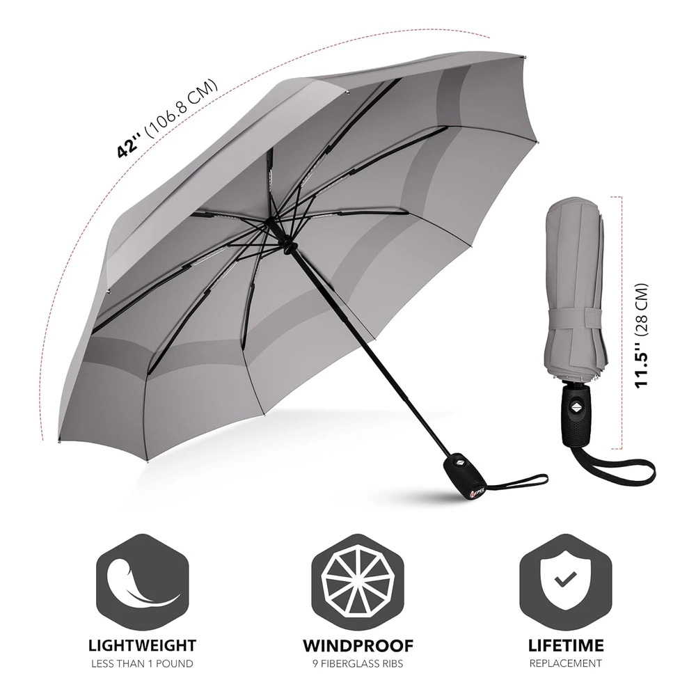 B01L135UIG_4.webp Repel Umbrella La Sombrilla de Viaje Portátil Original: Sombrilla Para La Lluvia a Prueba de Viento,Compacto Fuerte