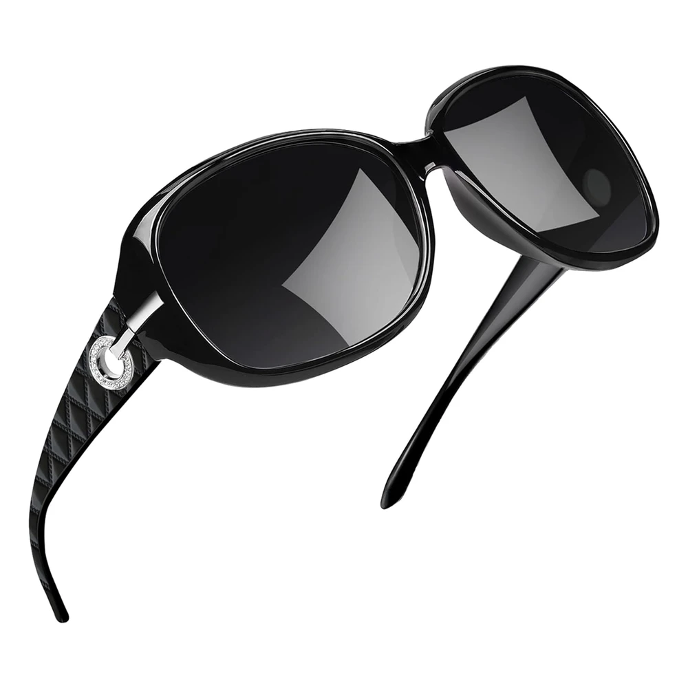 Joopin Gafas de Sol Polarizadas Para Mujer, de Gran Tamaño, Grandes, Para Conducir, Ojos Sensibles, Protección Uv, Lentes de Sol