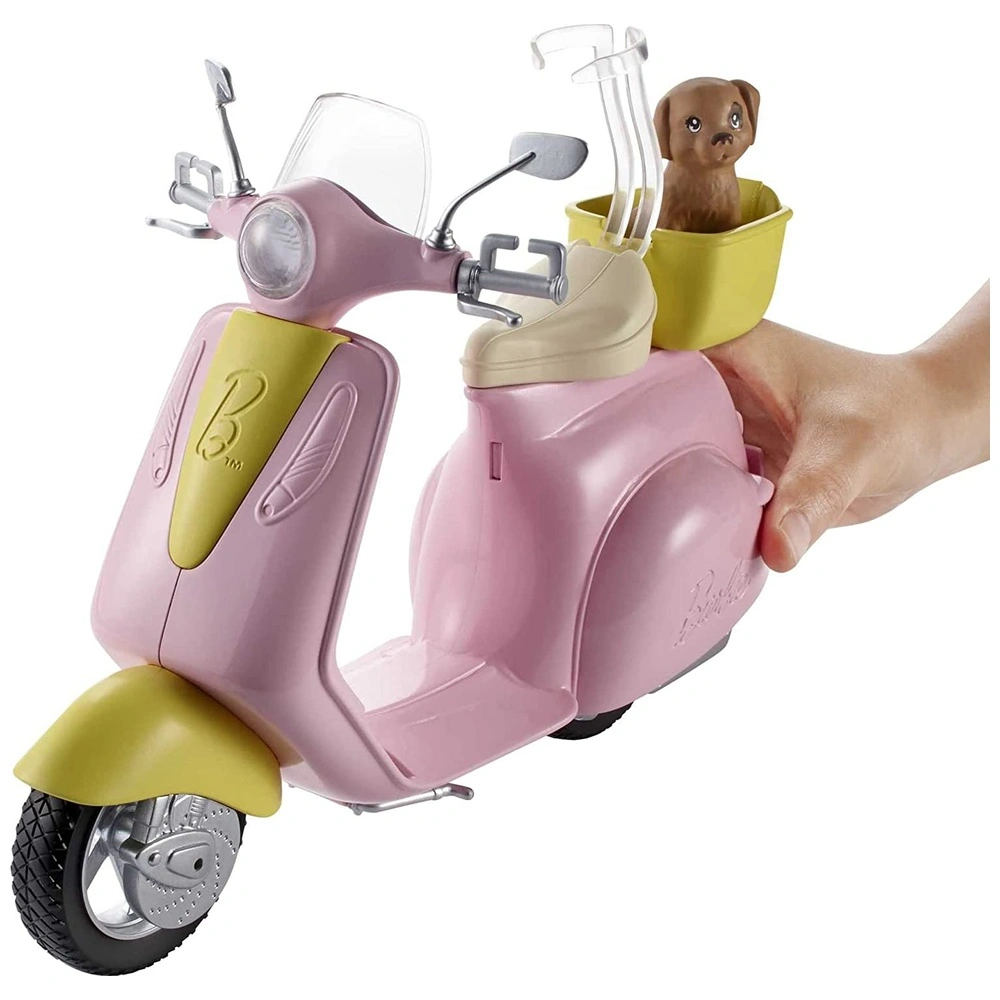 Barbie Moped with Puppy