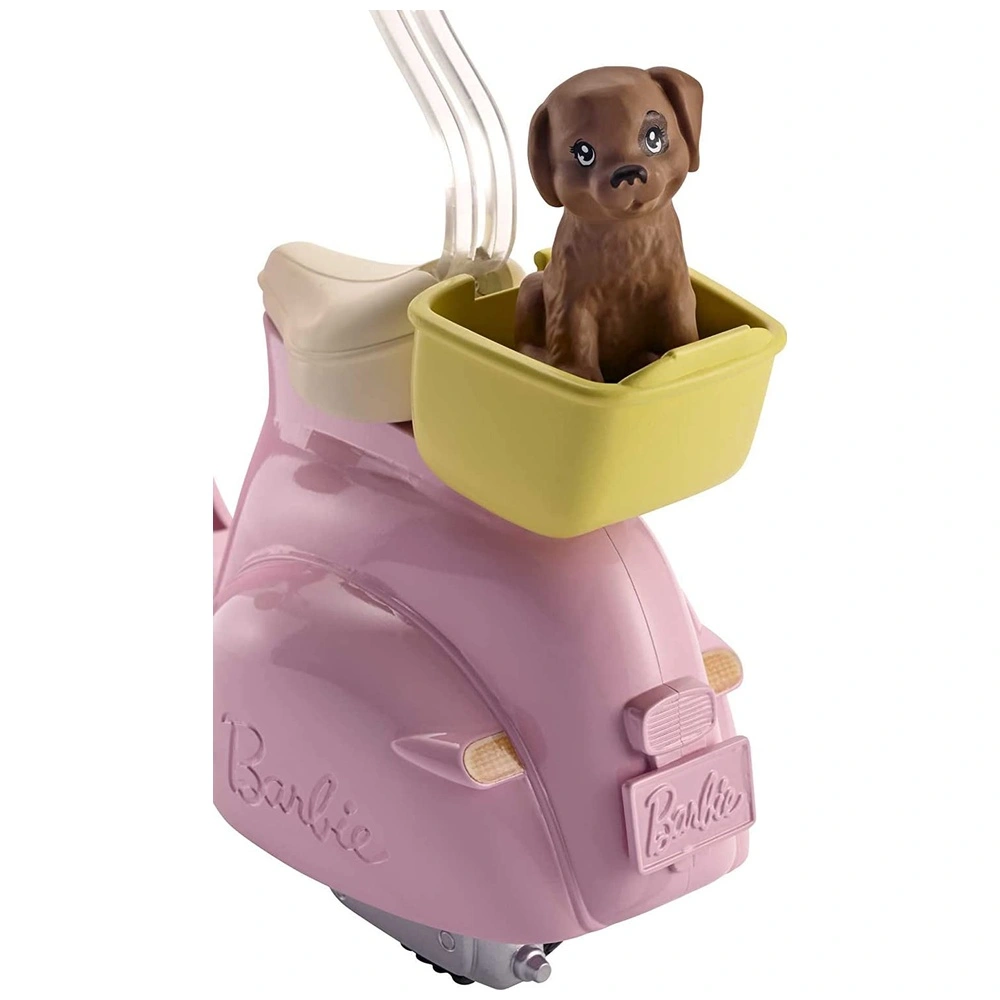 Barbie Moped with Puppy