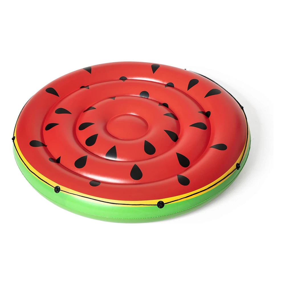 B0753KJLN5.webp Bestway Flotador Inflable de Sandía Para Piscina | Divertido Salón de Fiesta En La Piscina Para Hasta 3 Personas