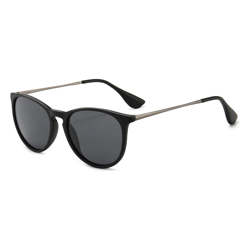 Sungait Gafas de Sol Redondas Vintage Para Mujeres Y Hombres, Estilo Clásico Retro
