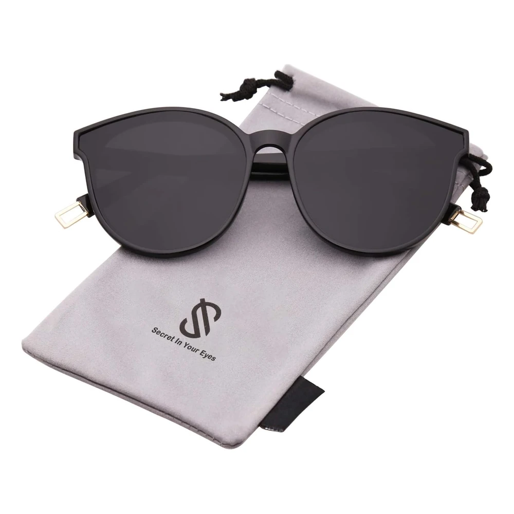 Sojos Oversized Round Sunglasses For Women And Men