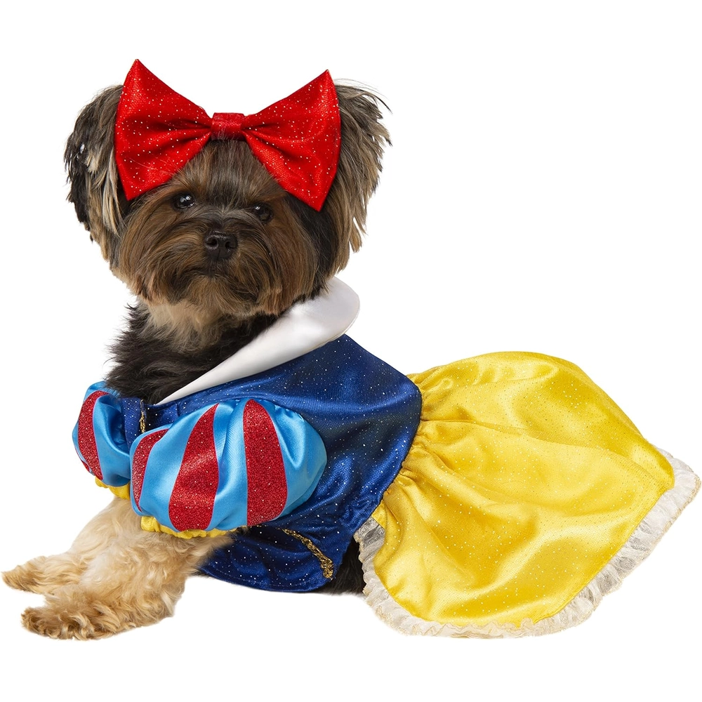 Rubie's Disney: Disfraz de Princesa para Mascotas Nieve Blanca - Talla S