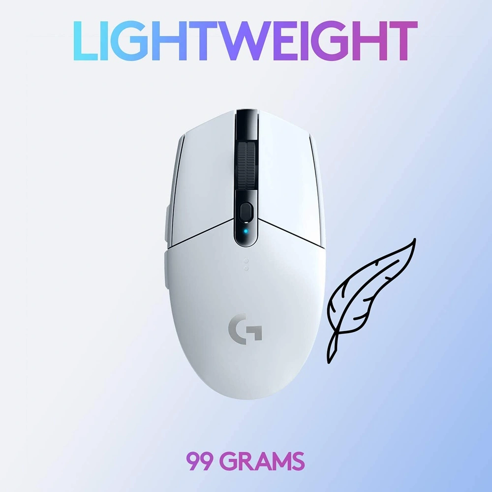 LOGITECH G305 LIGHTSPEED WIRELESS | BLANCO