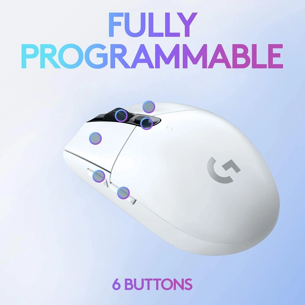 LOGITECH G305 LIGHTSPEED WIRELESS | BLANCO