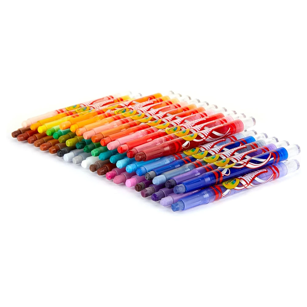 CRAYOLA MINI CRAYONES TWISTABLES (50 UNIDADES), SUMINISTROS DE ARTE PARA NIÑOS