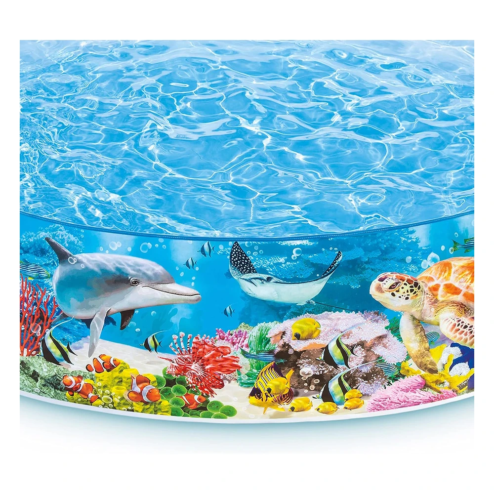 Piscina Intex Deep Sea Blue Snapset Para Niños