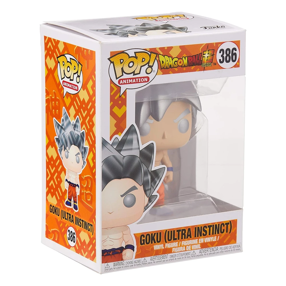 Funko Pop! Animation: Dragon Ball - Super Goku (Ultra Instinct Form), Estándar