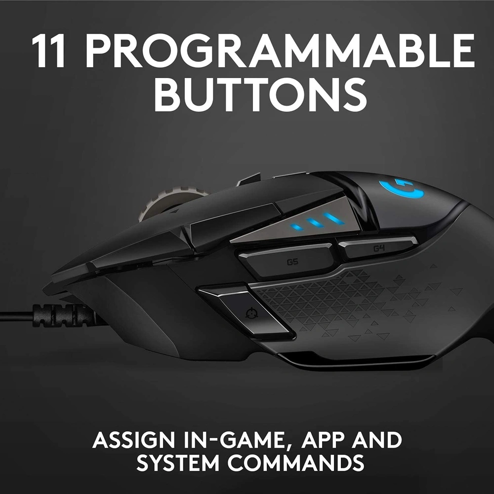 MOUSE G502 HERO LOGITECH | NEGRO
