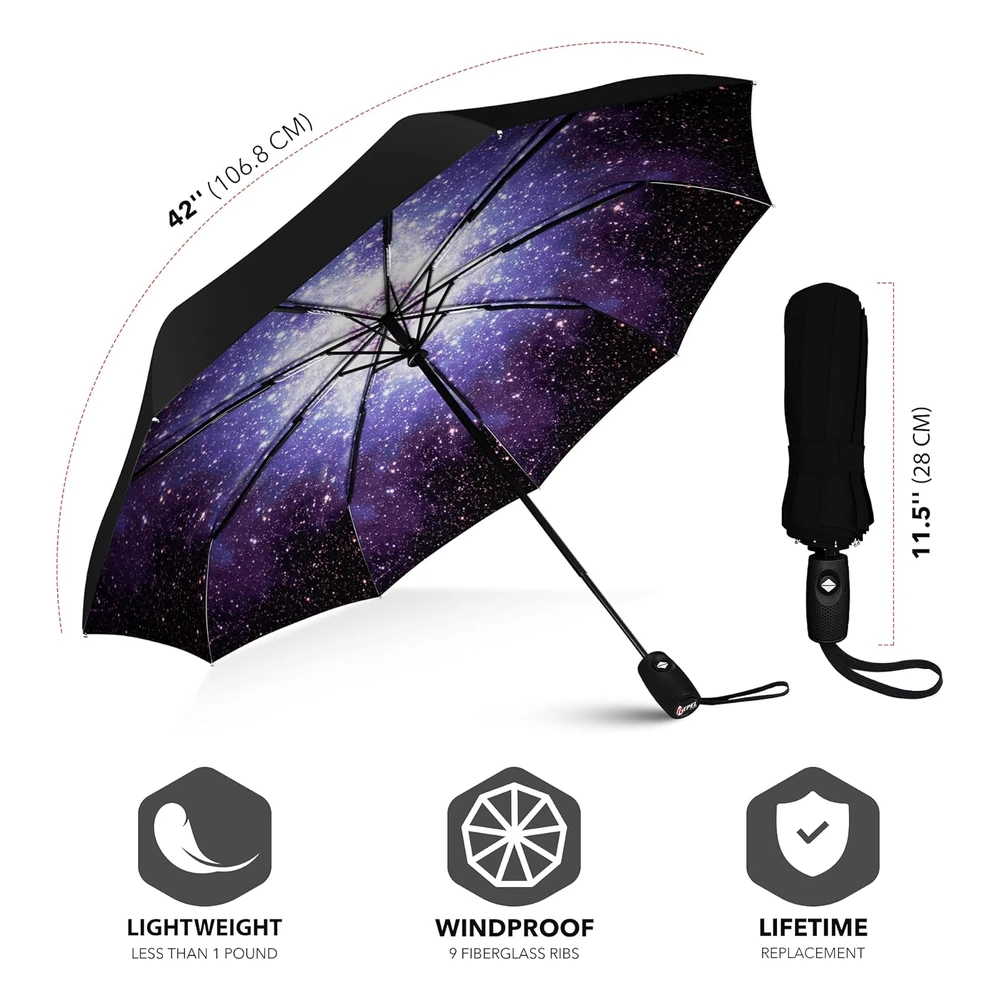 B07KGKKW72_4.webp Repel Umbrella La Sombrilla de Viaje Portátil Original: Sombrilla Para La Lluvia a Prueba de Viento,Compacto Fuerte