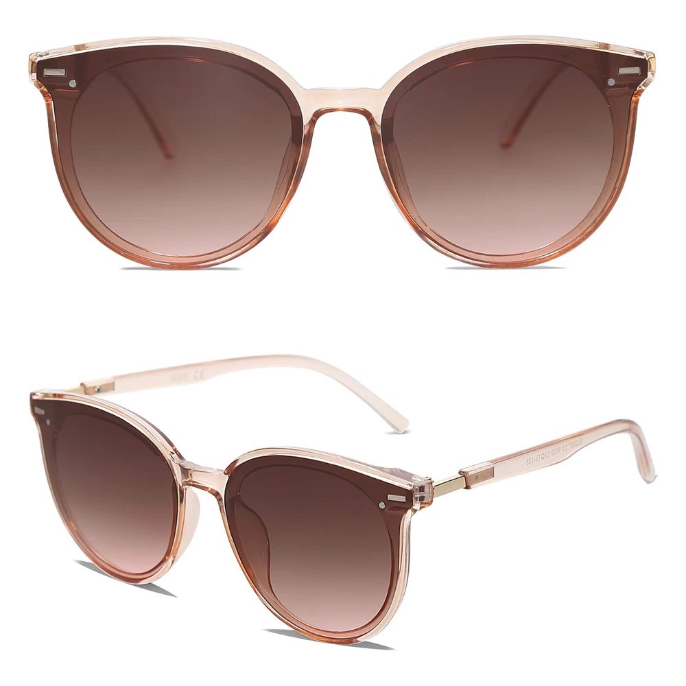 Sojos Sj2067 - Lentes de Sol Redondos Y Clásicos Para Mujeres Y Hombres, Diseño Retro Vintage, Marco de Plástico Grande