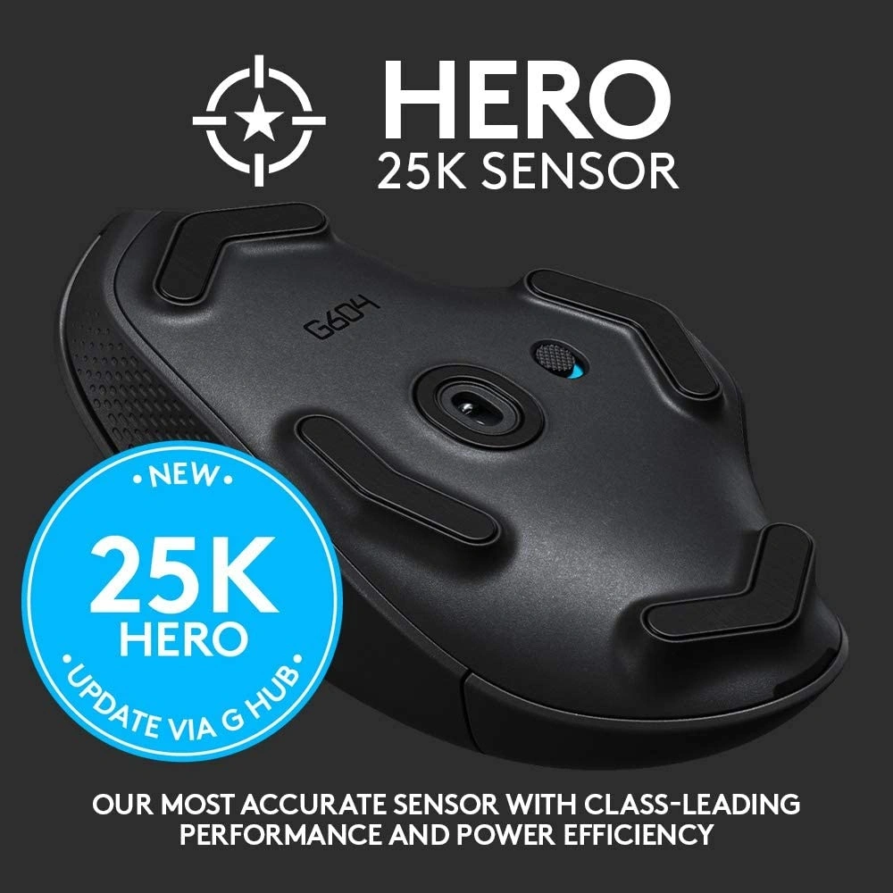 MOUSE G604 LIGHTSPEED LOGITECH | NEGRO