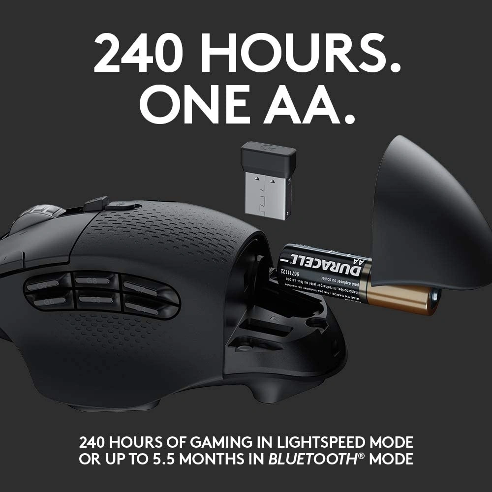 MOUSE G604 LIGHTSPEED LOGITECH | NEGRO