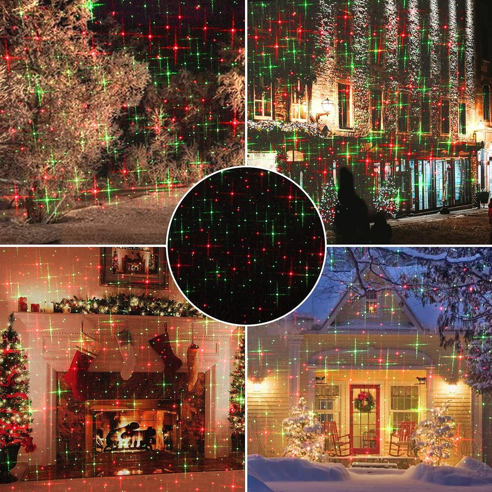PROYECTOR DE LUCES AL AIRE LIBRE HALLOWEEN CHRISTMAS